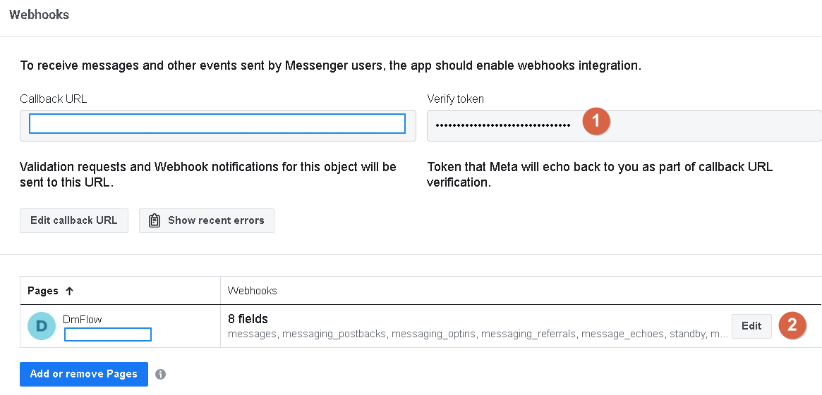 DMflow Integration with Messenger