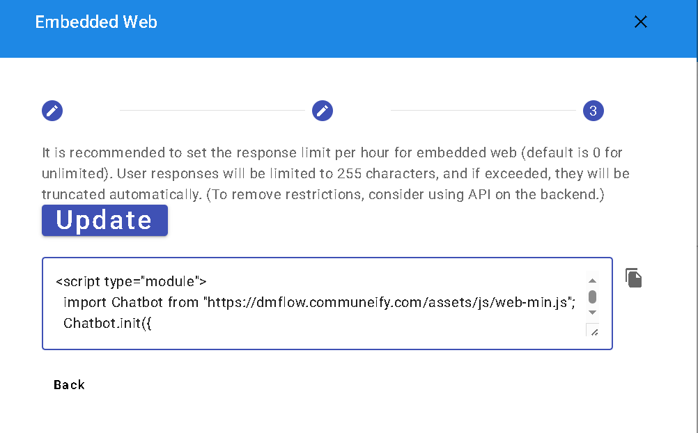 Embedded Web Page Code